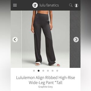 Lululemon Align Wide-Leg Pants